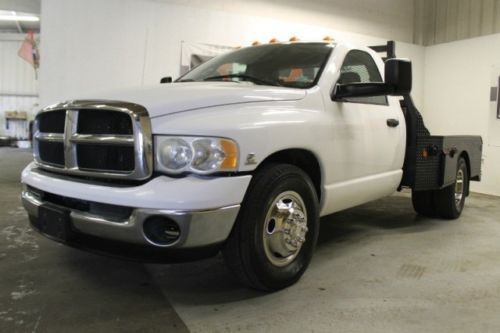 2004 dodge ram 3500 slt 6-speed manual flatbed