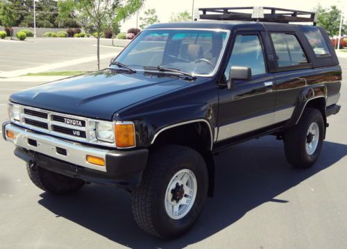 1989 toyota 4runner sr5 package, 4x4. loaded. safari rack