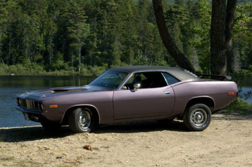 1972 plymouth barracuda base 5.2l