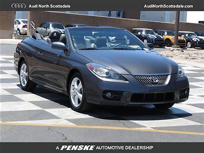 2007 toyota solara sle convertible 30 k miles leather heated seats financing