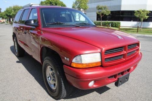 1998 dodge durango slt 4wd suv  86k low miles  automatic 8 cylinder  no reserve