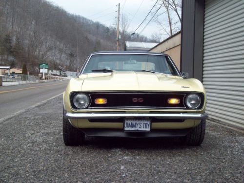 1968 camaro ss matching number