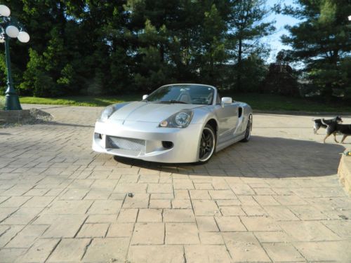 2002 mr2 spyder - apr body kit - new paint - 5spd manual - excellent condition