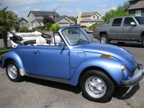 1979 vw super beetle convertible 59,000 orig .. 8500. buys it ! call 425-91998o2