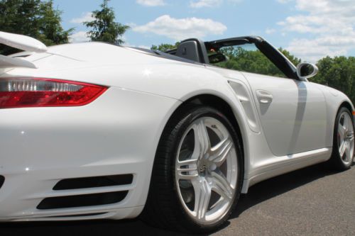 2008 porsche 997 twin turbo awd cabriolet