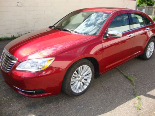 2011 chrysler 200 limited 3.6l v6 flex; nav; sunroof; leather; remote start