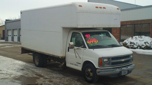 1997 chevrolet express 3500 base cutaway van 2-door 5.7l