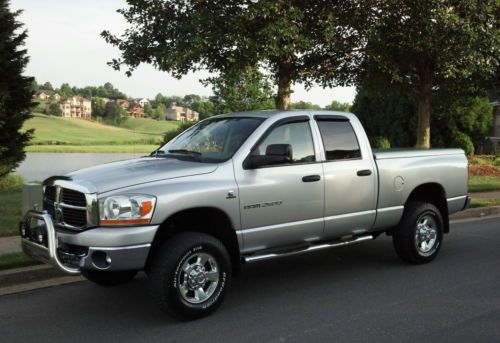 2006 dodge ram 2500 slt 4x4 * quad cab *5.9 cummins * auto * nice!