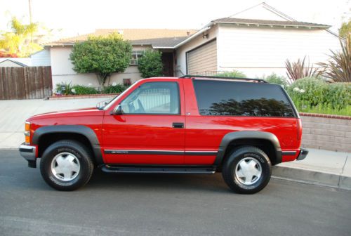 1997 chevrolet tahoe ls sport utility 2-door 5.7l