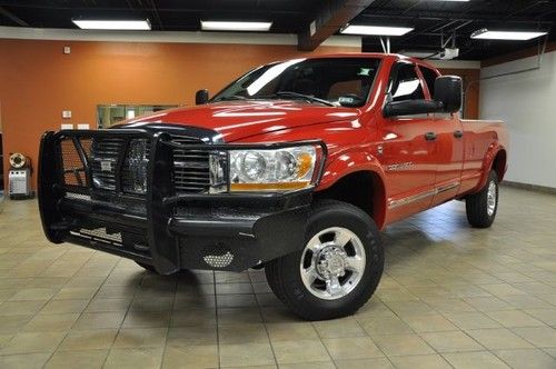 5.9l cummins turbo diisel, 4x4  laramie leather, alloys, spray bedliner