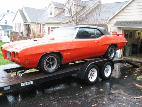 1970 pontiac gto convertible, nicely optioned