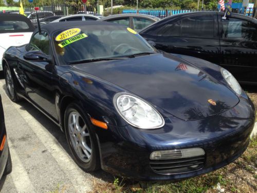 2005 porsche boxster base convertible 2-door 2.7l - no reserve