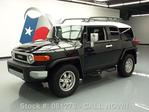 2007 toyota fj cruiser 4x4 automatic side steps 66k mi texas direct auto