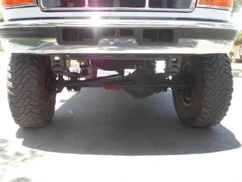 1996 FORD F350 XLT 7.5L 460 GAS ENGINE LIFTED 4X4, image 4