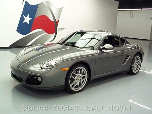 2010 porsche cayman 6-spd vent seats pwr spoiler 24k mi texas direct auto