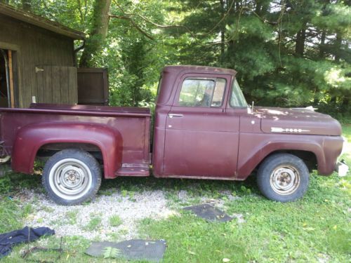 1960 ford f100 stepside pickup