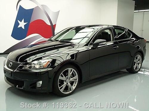 2010 lexus is250 leather sunroof paddle shift only 18k! texas direct auto