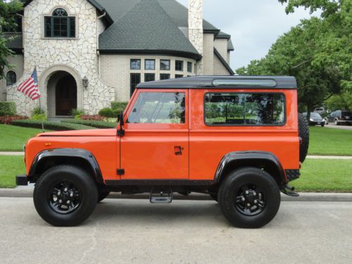 1987 land rover defender 90, european market d90, rare factory diesel engine