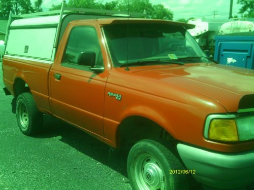 1996 ford ranger truck red 2wd