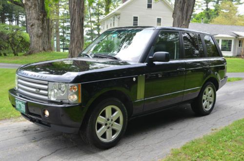 2004 land rover range rover hse sport utility 4-door 4.4l