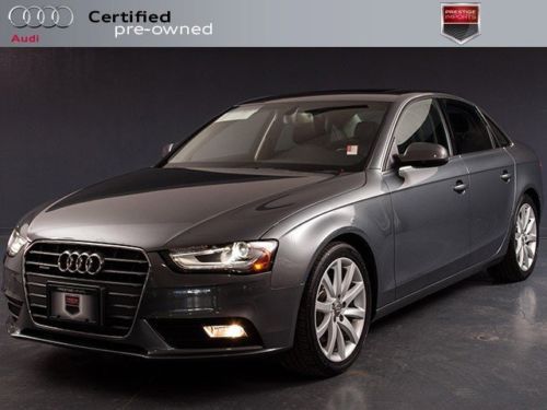 Certified pre owned 2013 audi a4 with lots of warranty!!