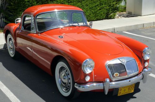 1958 mg mga coupe, excellent driver, beautiful car