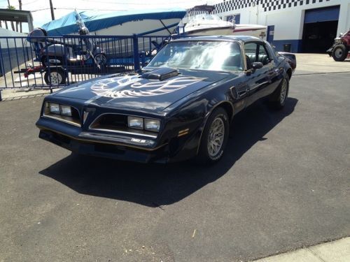 1978 pontiac trans am special edition 4 speed bandit