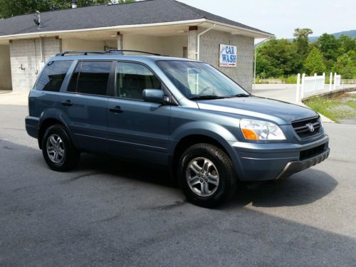 2005 honda pilot ex-l blue