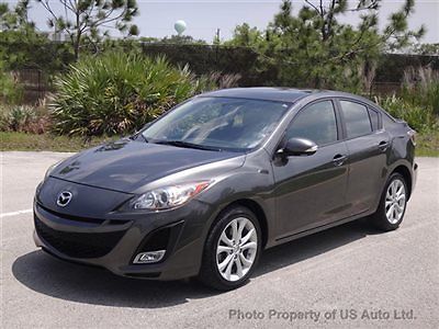 2010 mazda3 s manual 2.5l great mpg! florida car serviced warranty  we finance