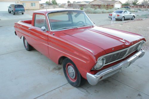 1965 ford ranchero 289 v8 rust free southern california 93505