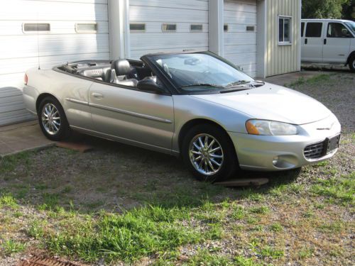 2002 chrysler sebring limited convertible