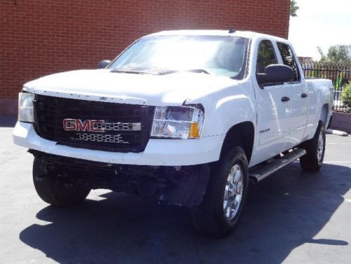 2012 gmc sierra 2500hd sle crew cab 4wd damaged repairable salvage rebuilder