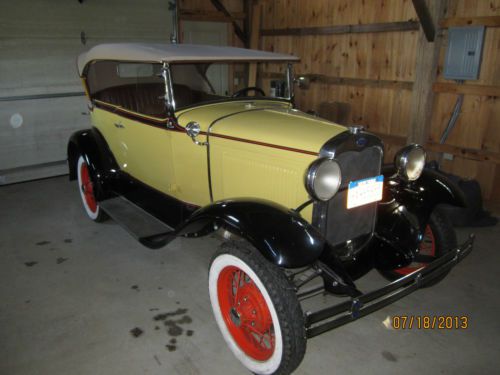 1930 model a deluxe phaeton