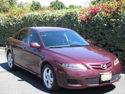 07 Mazda 6i Sport Sedan Power Seat Cd Player Tilt Wheel Burgandy Steel Wheels, US $7,995.00, image 2