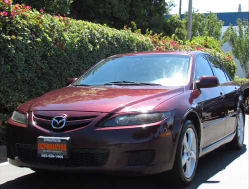 07 Mazda 6i Sport Sedan Power Seat Cd Player Tilt Wheel Burgandy Steel Wheels, US $7,995.00, image 5