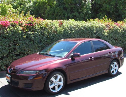 07 Mazda 6i Sport Sedan Power Seat Cd Player Tilt Wheel Burgandy Steel Wheels, US $7,995.00, image 6