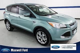 13 escape sel, 2.0l turbo 4 cyl, heated leather, my ford touch, sync, 1 owner!