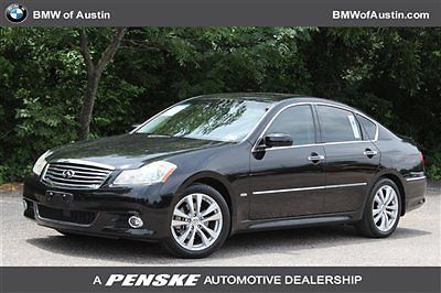 4dr sdn rwd infiniti m35 4dr sedan rwd low miles automatic gasoline 3.5l dohc 24