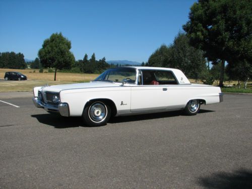 1964 chrysler imperial crown coupe 413 2 door hardtop, original 88k survivor