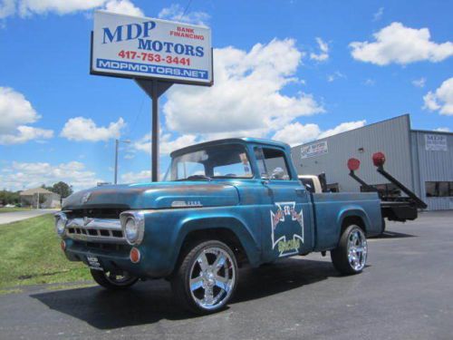 1957 ford f100 shortbed triton 4.6 v8 rat rod