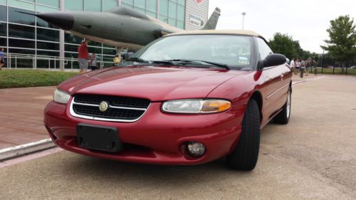 1997 chrysler sebring jxi convertible 2-door 2.5l