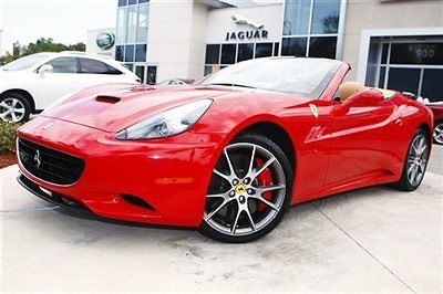 2012 ferrari california - 1 owner - florida vehicle - extremely low miles