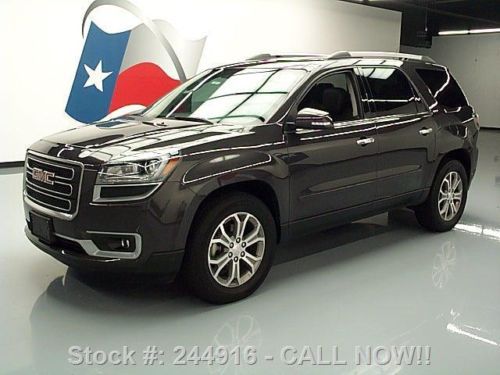 2013 gmc acadia slt dual sunroof nav rear cam 21k miles texas direct auto