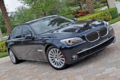 2011 bmw 750li loaded 1 owner!! like new!! warranty till 12/14!!