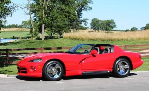 1994 dodge viper rt/10 a/c low miles manual new tires leather chrome wheels