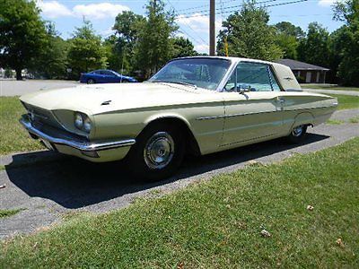 1966 for tbird hardtop.390 v8.air.same family since new.96000 actual miles!wow!!