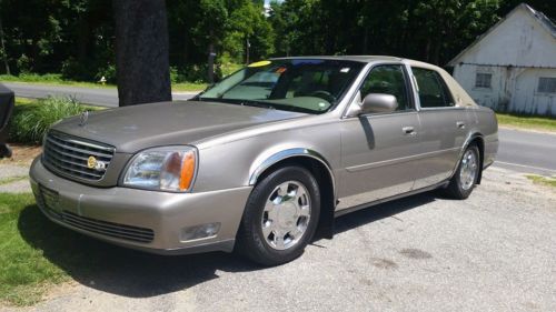 2001 cadillac deville with leather top sedan 4-door 4.6l