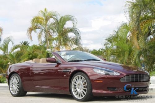 Only 12k miles - db9  convertible - one of a kind - call to buy now 561-906-8383