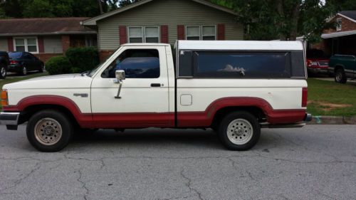 1990 ford ranger s plus standard cab pickup 2-door 2.3l