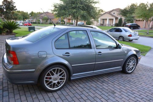 2004 Gray Volkswagen Jetta GLI Sedan 4-Door 1.8L Black Interior Recaro Seats, image 8